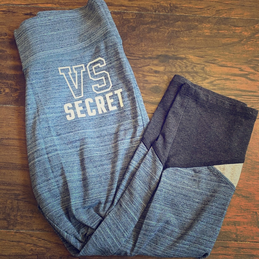 Pink/Victoria secret Capri leggings